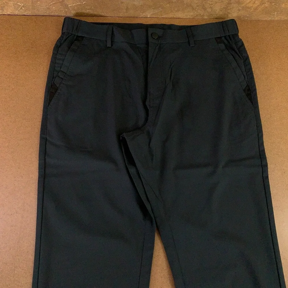 Jack Archer Mens Size 33 x 36 Tailored Slim Fit Black Jetsetter Tech Pant New